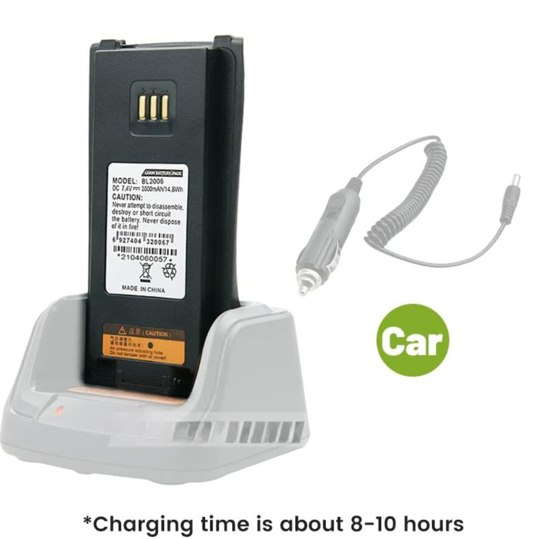 GENERICO - BATERIA DE LITIO PARA RADIO HY-PD7XX 2000 MAH - All - 4213 - HY-BL2008 (5)