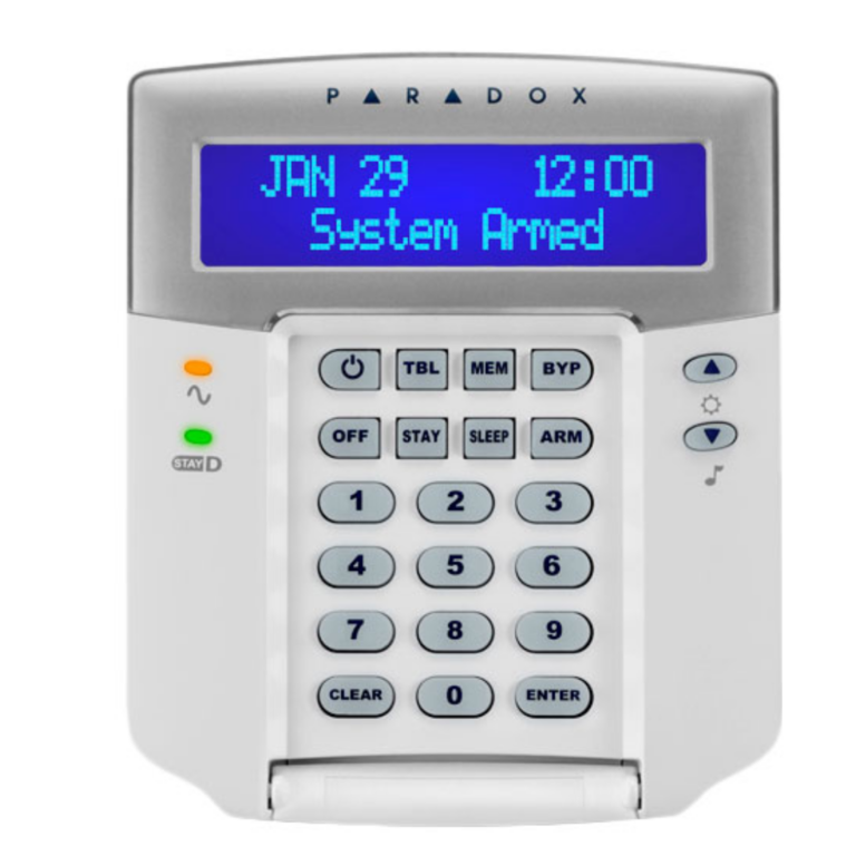 GENERICO - TECLADO 32 ZONAS CON PANTALLA LCD - All - 592 - PA-K32LCD+