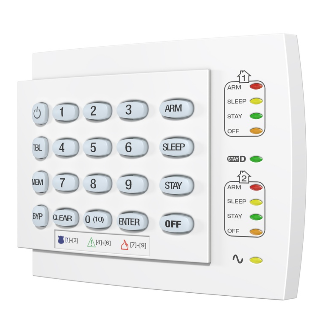 GENERICO - TECLADO LED CABLEADO DE 10 ZONAS HORIZON - All - 589 - PA-K10H (3)