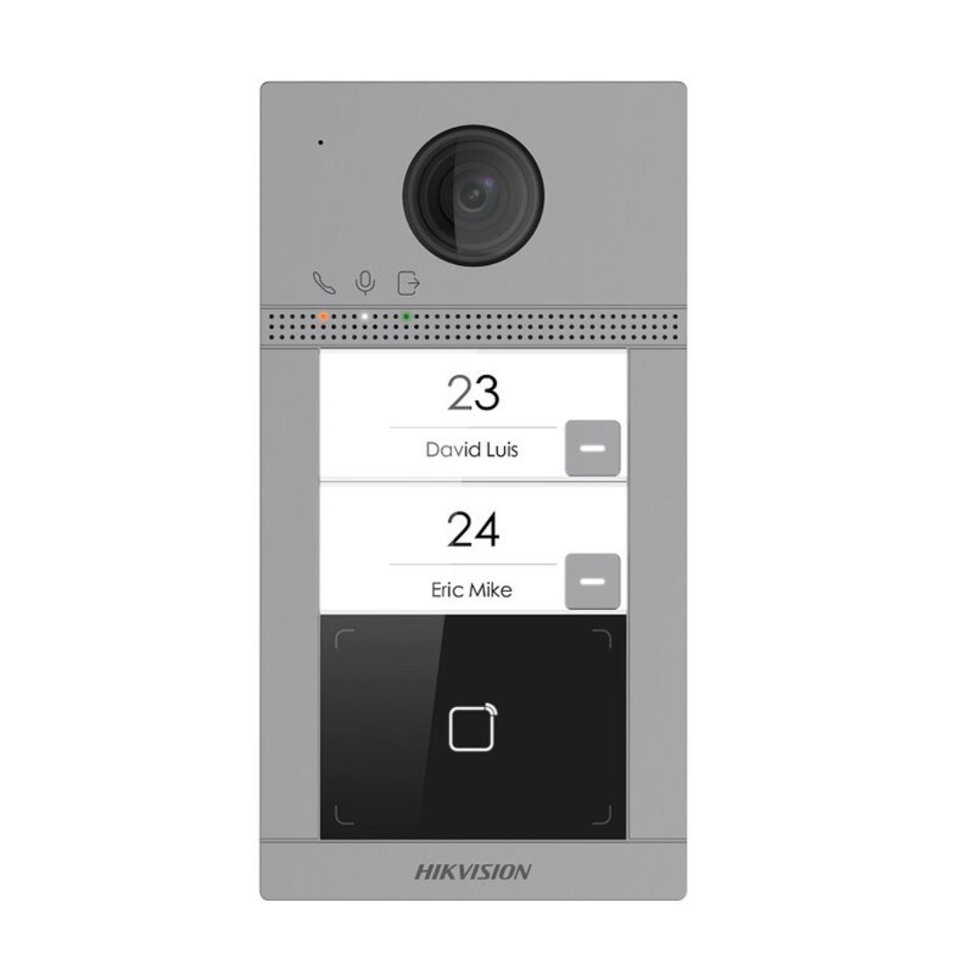 HIKVISION - CAMARA DE VIDEOPORTERO 2MP PARA 2 DEPARTAMENTOS TCPIP HIKVISION - All - 465 - DS-KV8213-WME1 (3)