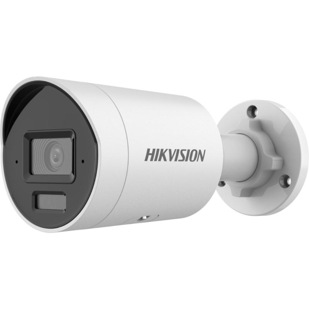 HIKVISION - CAMARA IP TUBO EXTERIOR 4 MP L 2.8MM H265+ ACUSENSE WDR CON MICROFONO DUAL LIGHT - (1)