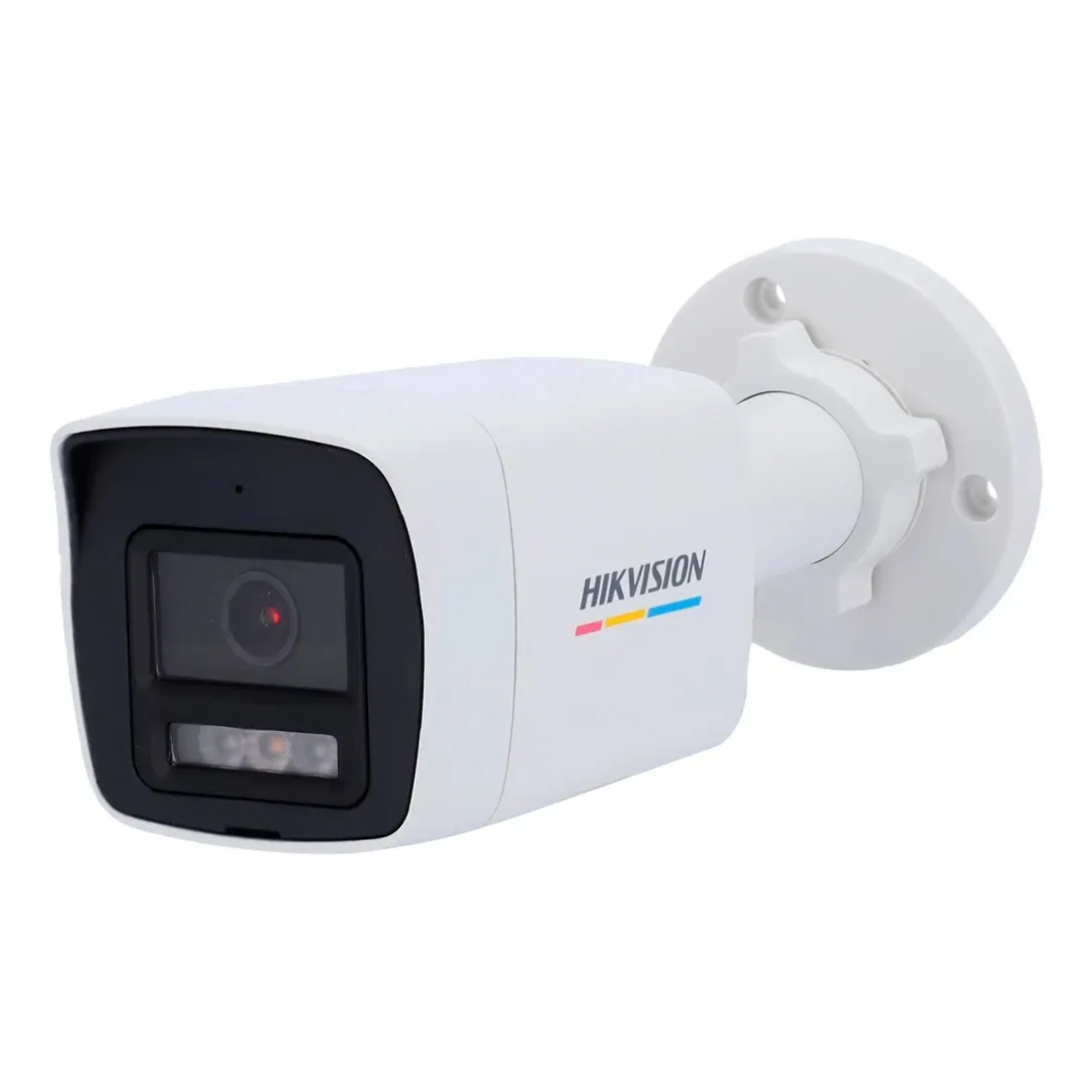 HIKVISION - CAMARA IP TUBO SELLADA CON LUZ HIBRIDA COLOR VU 2MP L 28MM CON MICROFONO - All - 3730 -