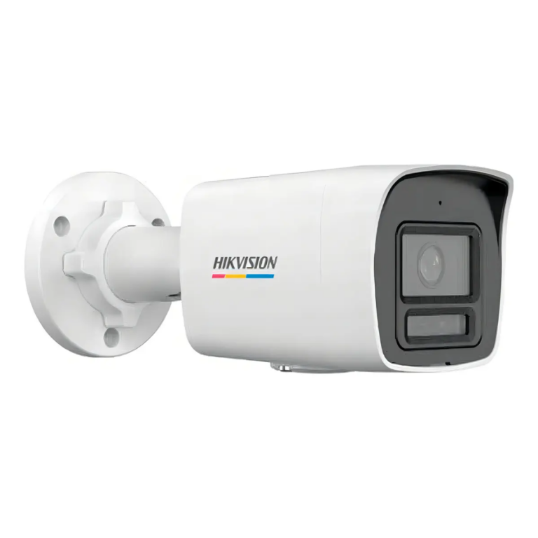 HIKVISION - CAMARA IP TUBO SELLADA CON LUZ HIBRIDA COLOR VU  2MP L 28MM CON MICROFONO - All - 3730 - DS-2CD1027G2H-LIU
