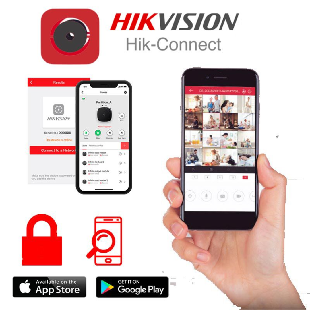 HIKVISION - CAMARA IP TURRET CON LUZ HIBRIDA COLOR VU 2MP L 28MM CON MICROFONO - All - 3734 - DS-2CD1327G2 (5)