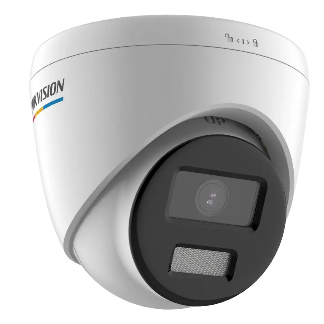 HIKVISION - CAMARA IP TURRET CON LUZ HIBRIDA COLOR VU 2MP L 28MM CON MICROFONO - All - 3734 - DS-2CD1327G2