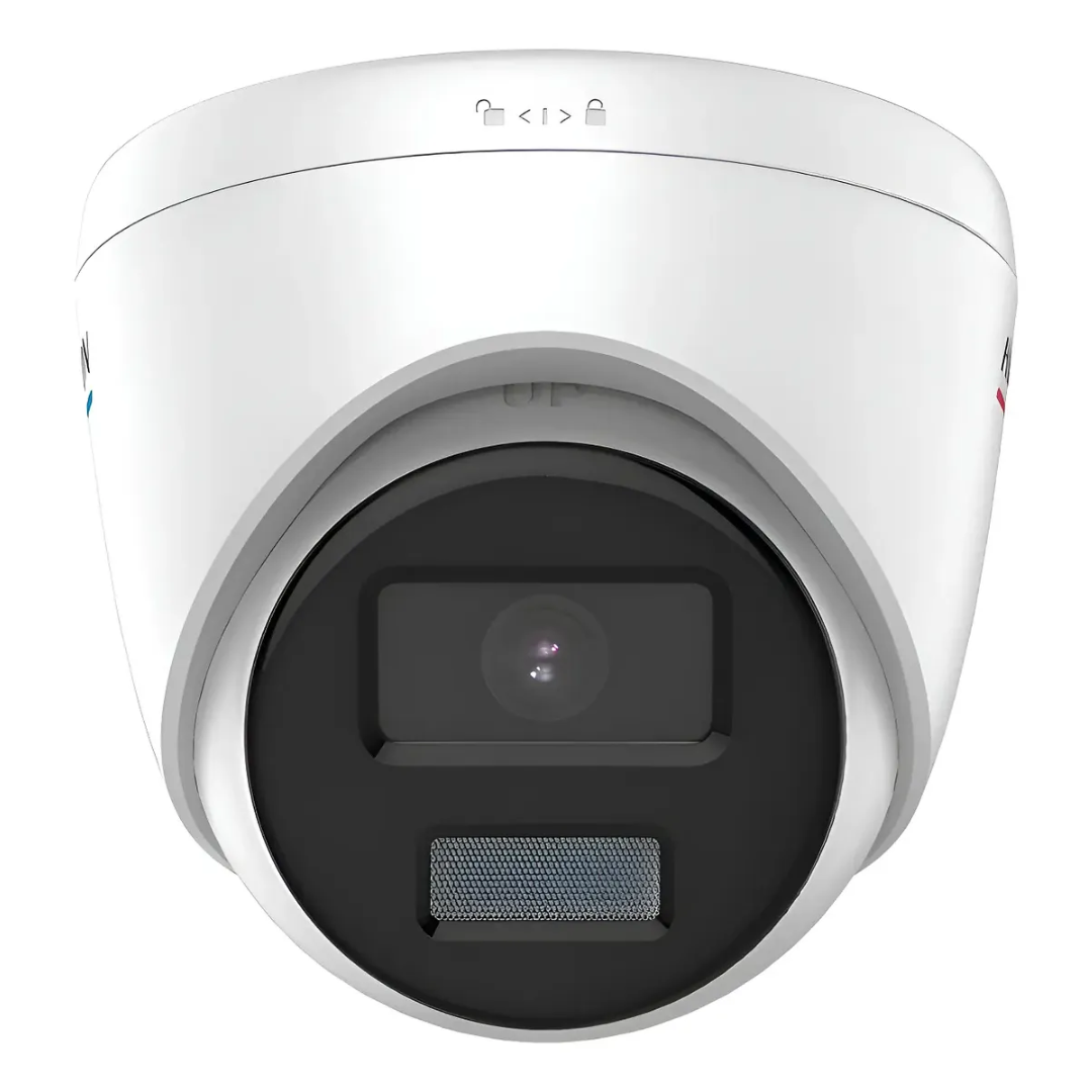 HIKVISION - CAMARA IP TURRET CON LUZ HIBRIDA COLOR VU 2MP L 28MM CON MICROFONO - All - 3734 - DS-2CD1327G2H- (1)