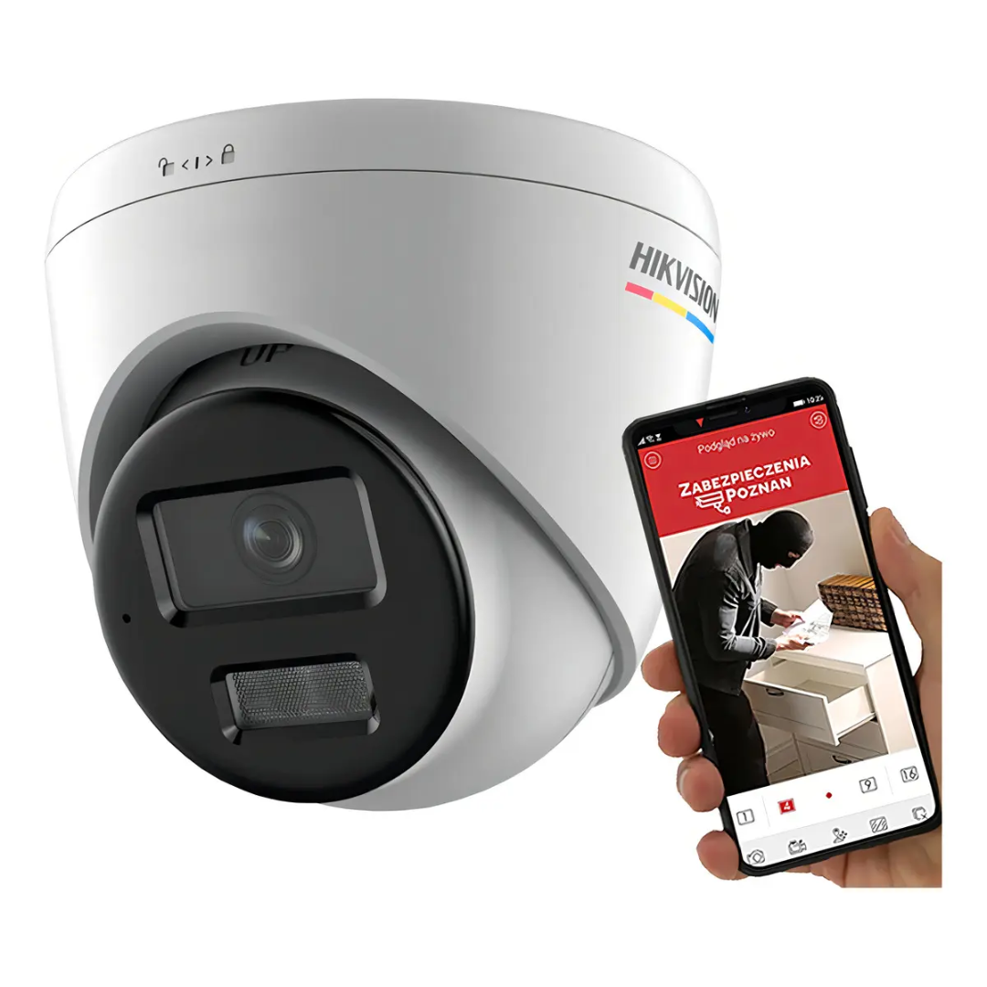HIKVISION - CAMARA IP TURRET CON LUZ HIBRIDA COLORVU 6MP L 28MM CON MICROFONO DUAL LIGHT - All - (5)