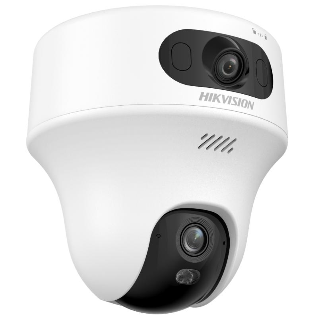 HIKVISION - CAMARA WIFI IP DOMO PANTILT DOBLE CAMARA 2K + 2K L 28MM CON MICROFONO - All - 4513 - DS-2CFWQ6-D (3)