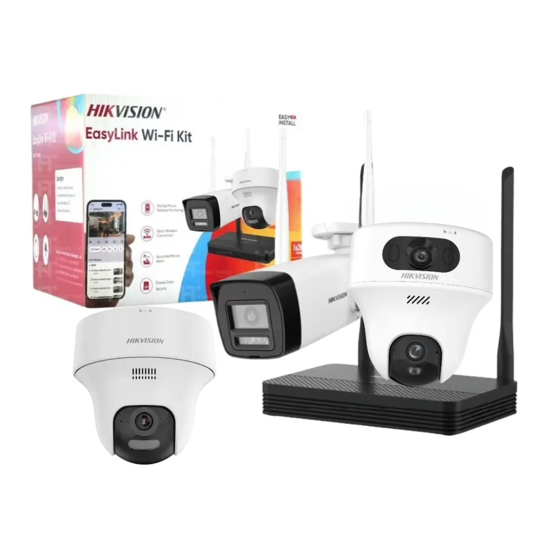 HIKVISION - CAMARA WIFI IP DOMO PANTILT DOBLE CAMARA 2K + 2K L 28MM CON MICROFONO - All - 4513 - DS-2CFWQ6-D (4)