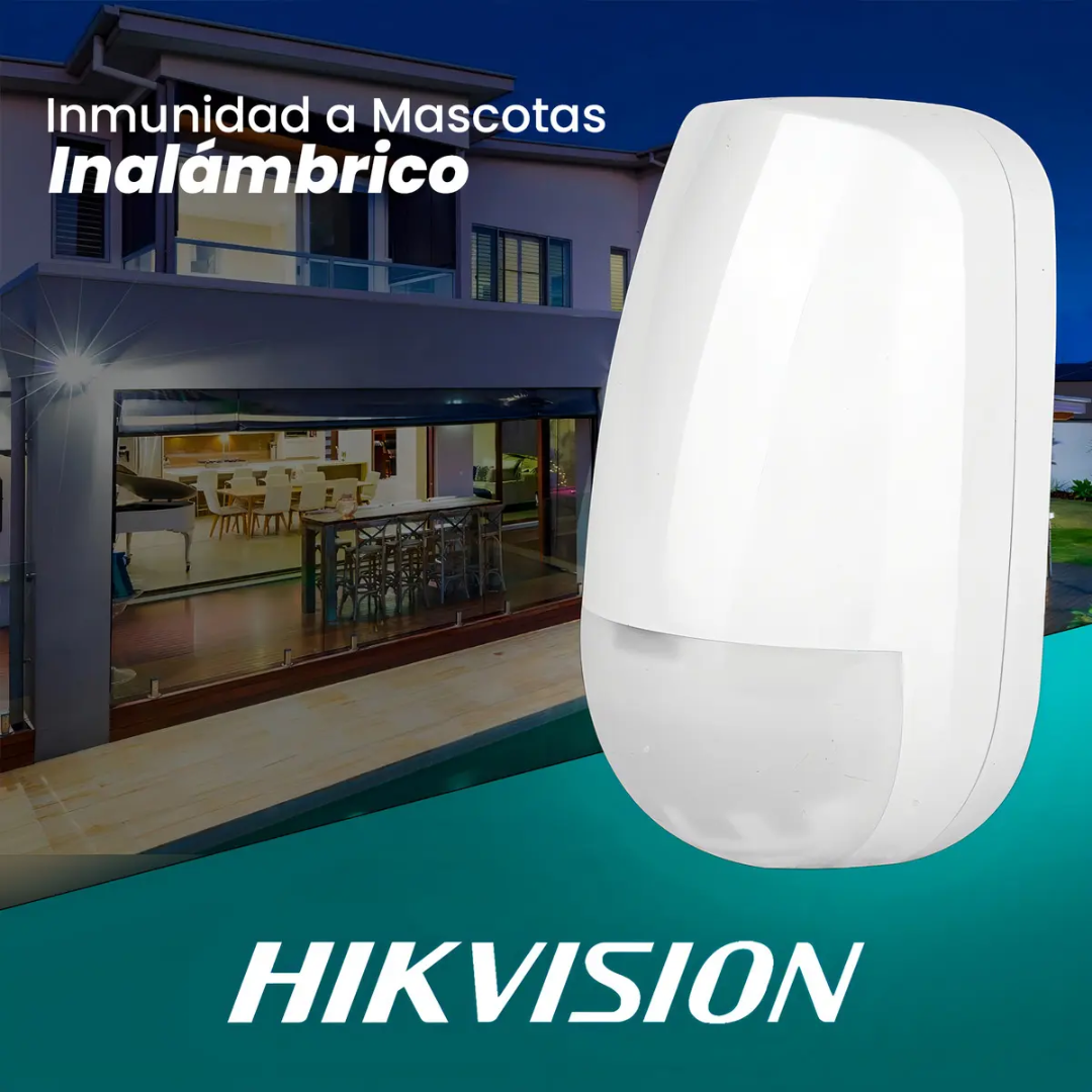 HIKVISION - DETECTOR DE MOVIMIENTO INALAMBRICO HIKVISION SEGUNDA GENERACION - All - 866 - DS-PDP15P-EG2-WB (3)