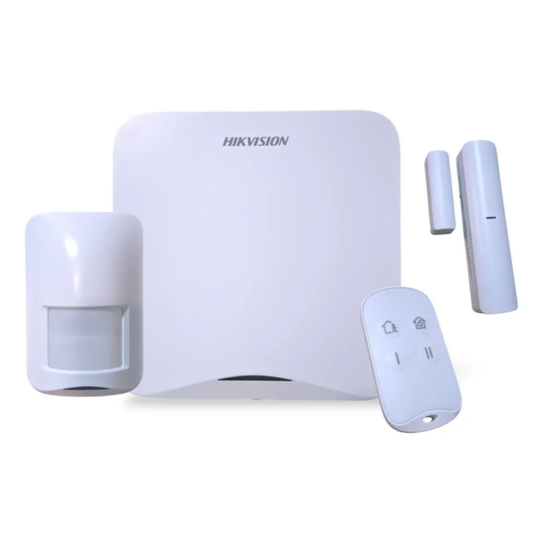 HIKVISION - KIT CENTRAL DE ALARMA INALAMBRICA 16 ZONAS WIFI + 4G LINEA AXHOME - All - 3848 - DS-PA201PS-KIT-16WB