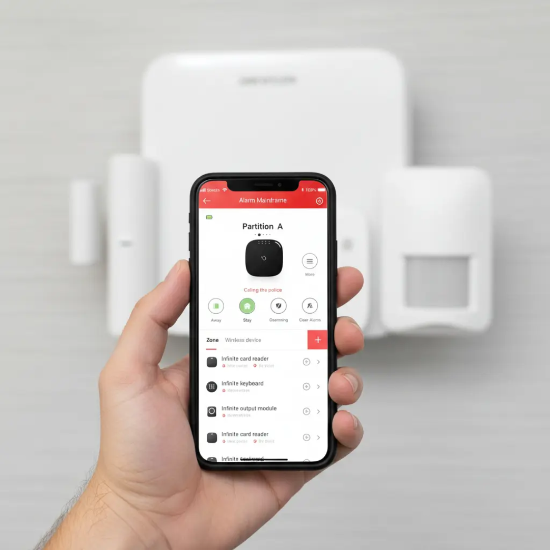 HIKVISION - KIT CENTRAL DE ALARMA INALAMBRICA 16 ZONAS WIFI LINEA AXHOME - All - 3847 - DS-PA201P-KIT-16WB (2)