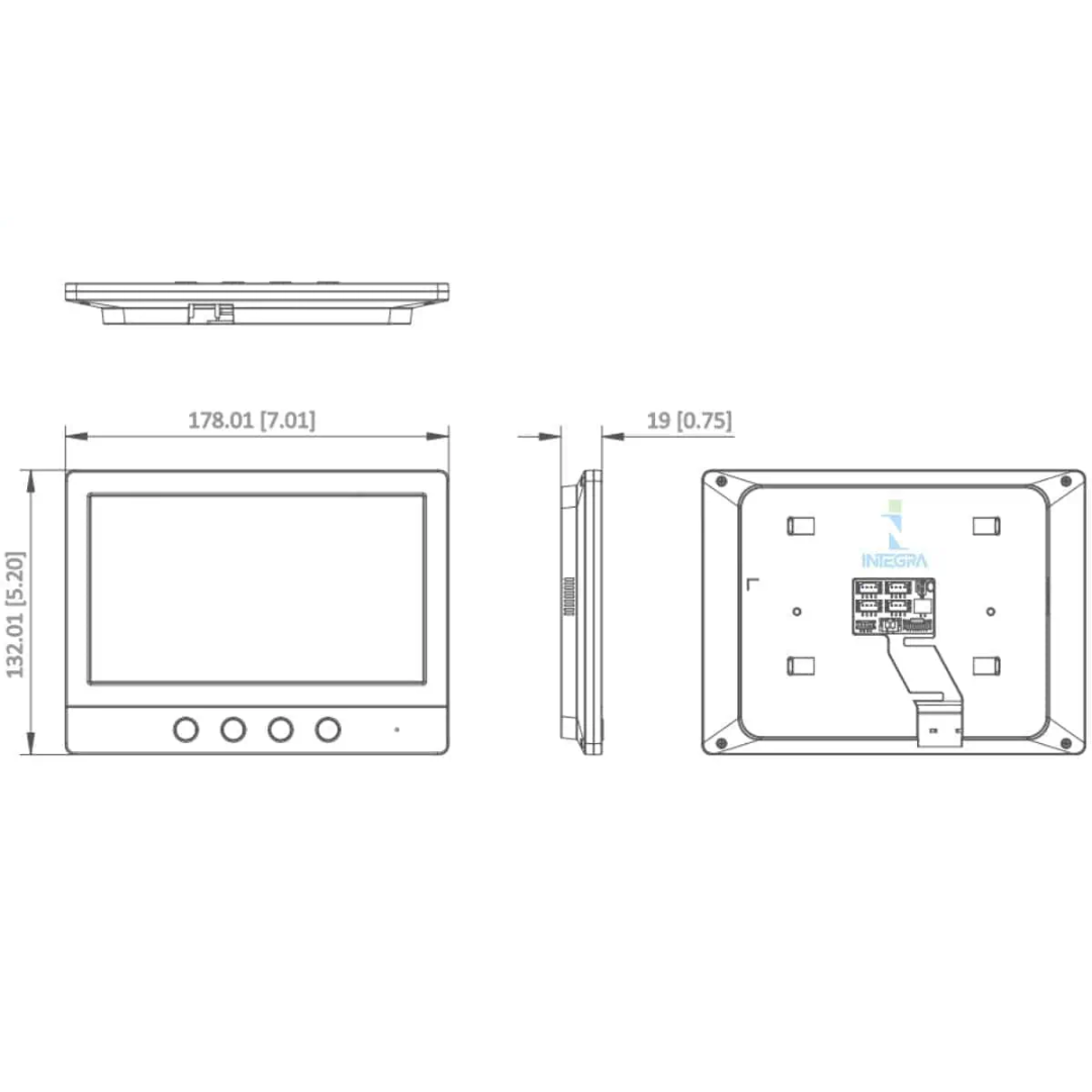 HIKVISION - KIT DE VIDEO PORTERO ANALOGO FRENTE DE CALLE METALICO HIKVISION - All - 4097 - DS-KIS213 (3)