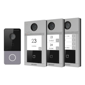HIKVISION - KIT DE VIDEO PORTERO IP 1 DS-KV6133-WME1 + 1 DS-KH6350-WTE1 + 1 32GB TF card HIKVISION - All - 4098 - DS-KIS608