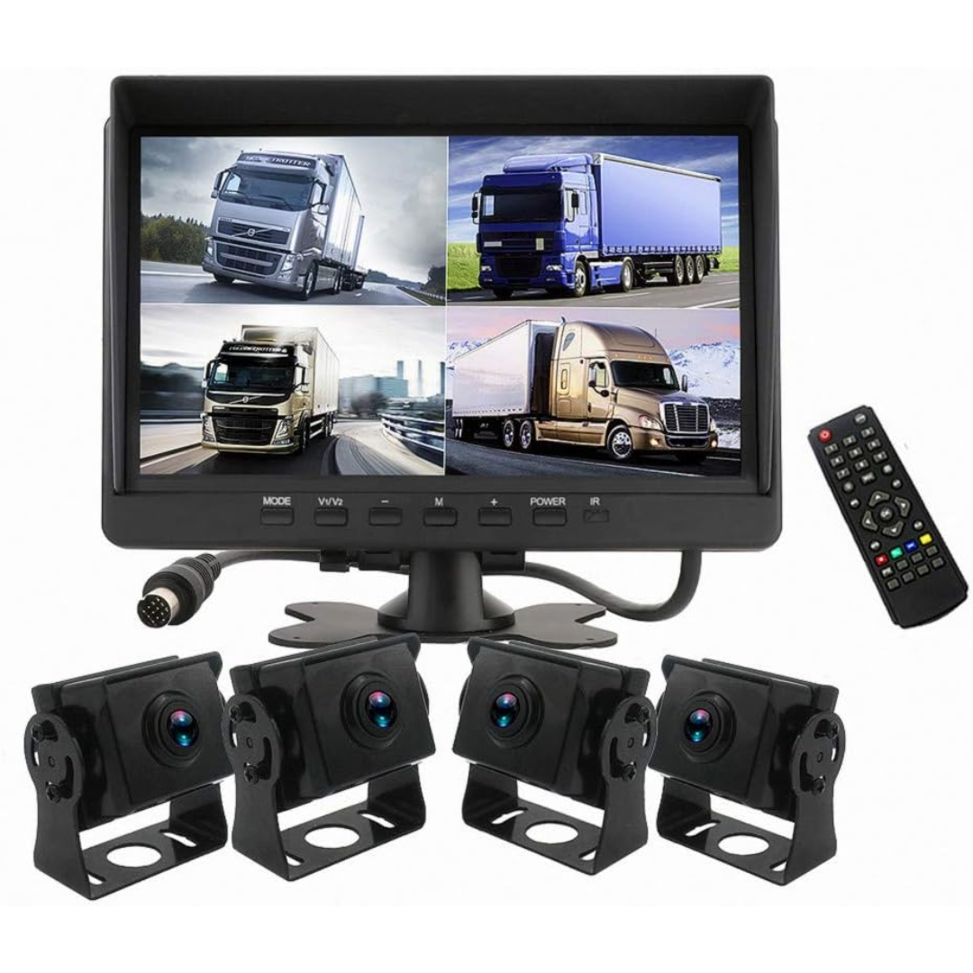 HIKVISION - KIT VEHICULAR DE PANTALLA Y 4 CAMARAS - All - 4205 - DS-AE-VD2501A-A (1)