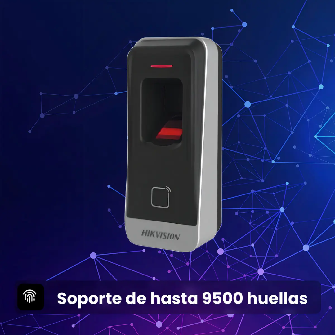 HIKVISION - LECTORA DE HUELLA DIGITAL Y PROXIMIDAD HIKVISION - All - 2829 - DS-K1201AEF (5)