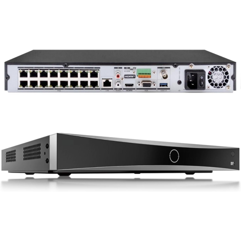 HIKVISION - NVR 16CH CAPACIDAD 160MB 2HDD - All - 3622 - DS-7616NXI-I2/S