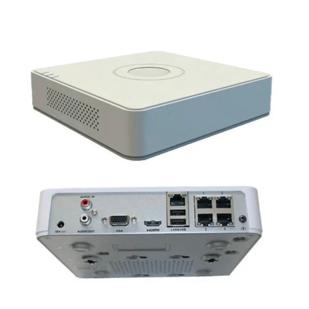 HIKVISION - NVR DE 4CH CAPACIDAD 20MB 1HDD - All - 276 - DS-7104NI-Q1 (2)