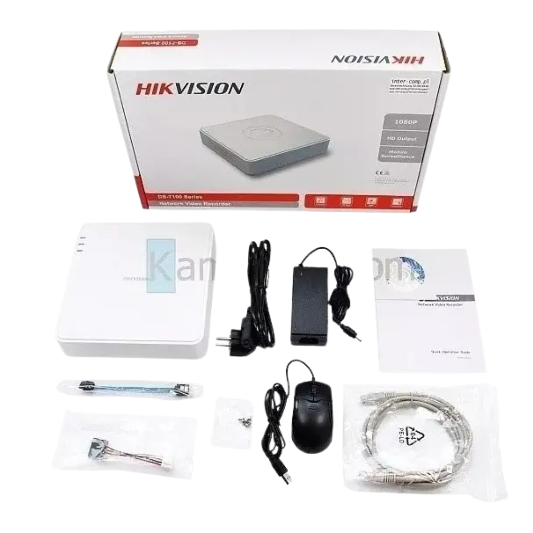 HIKVISION - NVR DE 4CH CAPACIDAD 20MB 1HDD - All - 276 - DS-7104NI-Q1 (3)