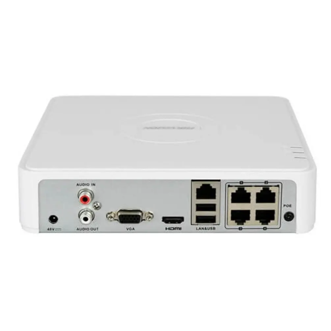 HIKVISION - NVR DE 4CH CAPACIDAD 20MB 1HDD - All - 276 - DS-7104NI-Q1 (4)
