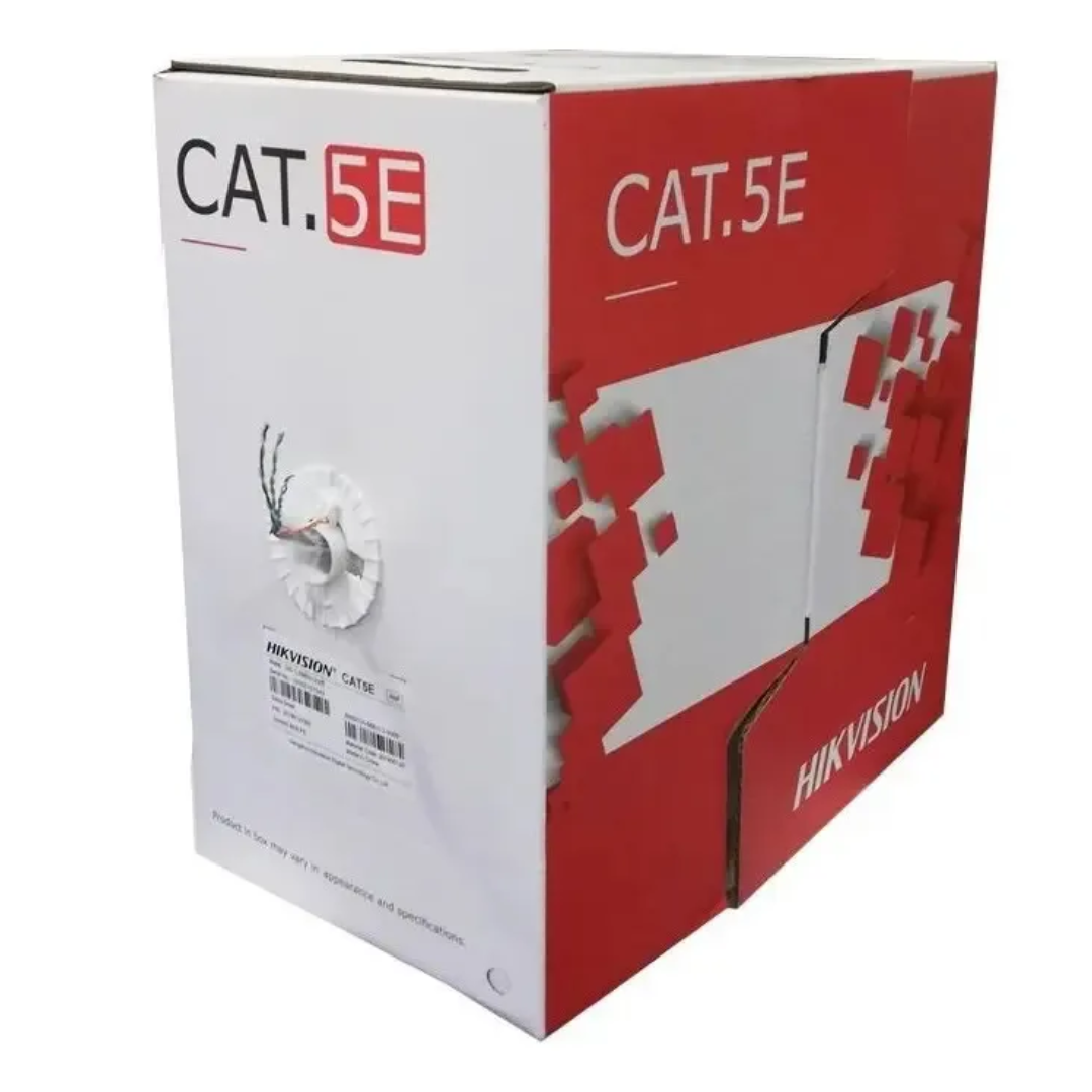 HIKVISION - ROLLO DE CABLE UTP CAT5E 305 MTS EXTERIOR HIKVISION - All - 3334 - DS-1LN5EO-UUE (2)