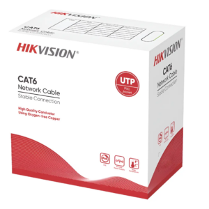 HIKVISION - ROLLO DE CABLE UTP CAT6 305 MTS EXTERIOR NEGRO HIKVISION - All - 4247 - DS-1LN6OUTPE