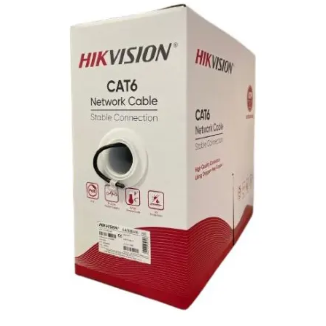 HIKVISION - ROLLO DE CABLE UTP CAT6 305 MTSHIKVISION - All - 64 - DS-1LN6-UE-W (3)