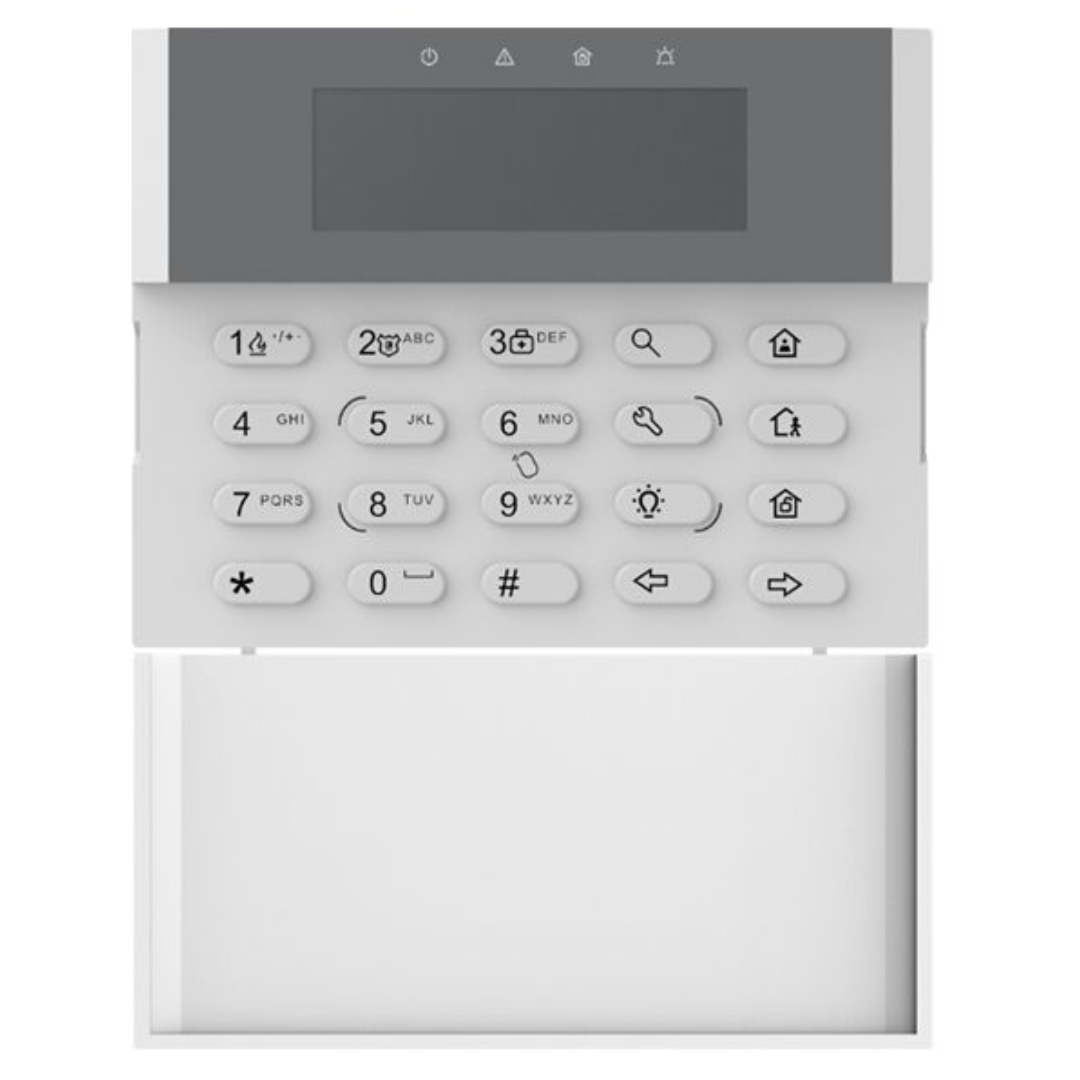 HIKVISION - TECLADO LCD PARA ALARMA HIKVISION - All - 3338 - DS-PK1-LRT-HWB
