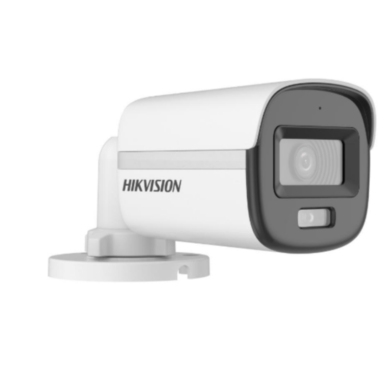 HIKVISION - TUBO SELLADO HD-TVI 1080P IR 10-20M COLORVU CON AUDIO Y LUZ HIBRIDA COLOR VU - All - 3788 - DS-2CE10DF0T-LFS