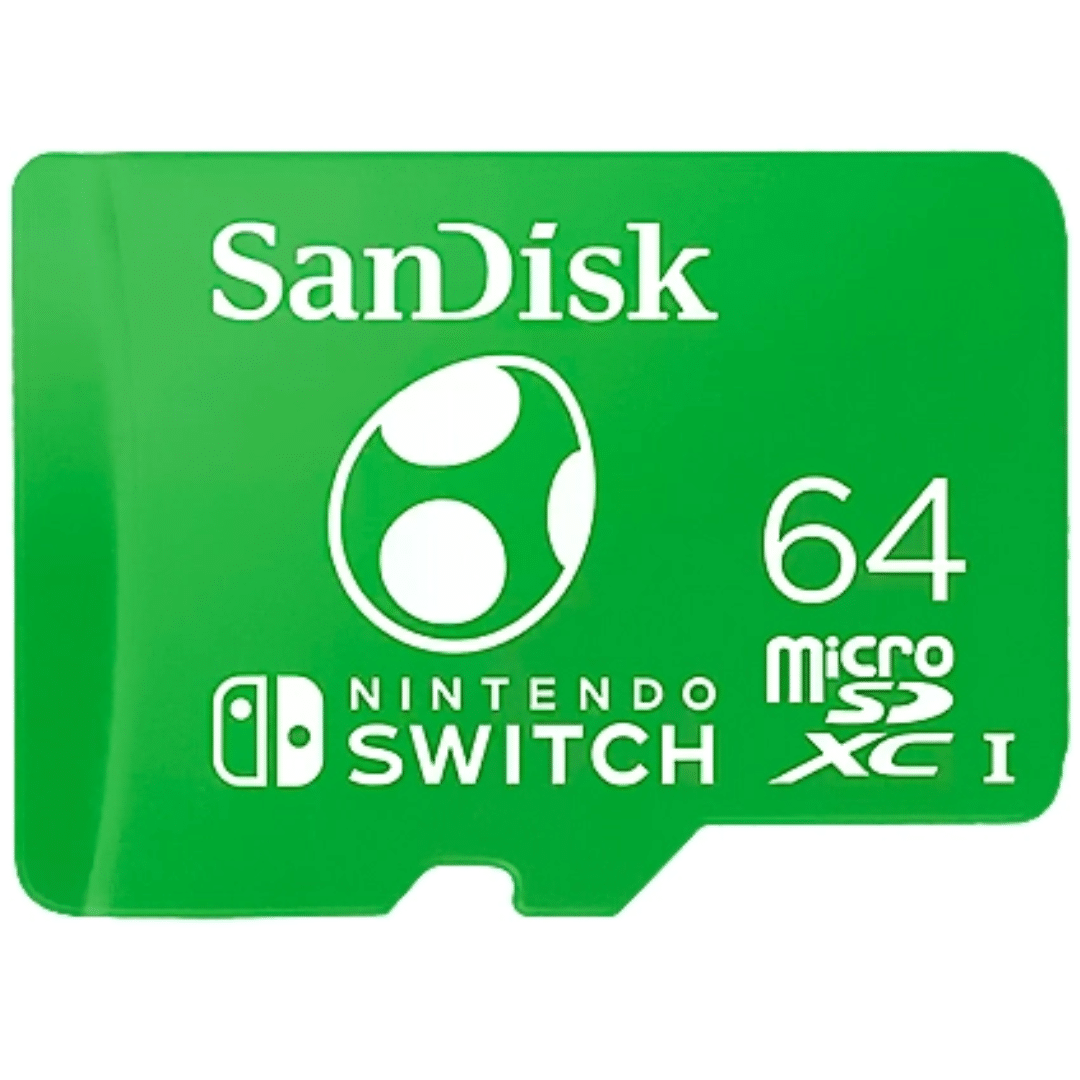 Memory Microsdxc Sandisk 64gb Uhs-i For Nintendo Swtich Speed Up To 100mbs - Micro-sd - SDSQXAO-064G-GN6ZN