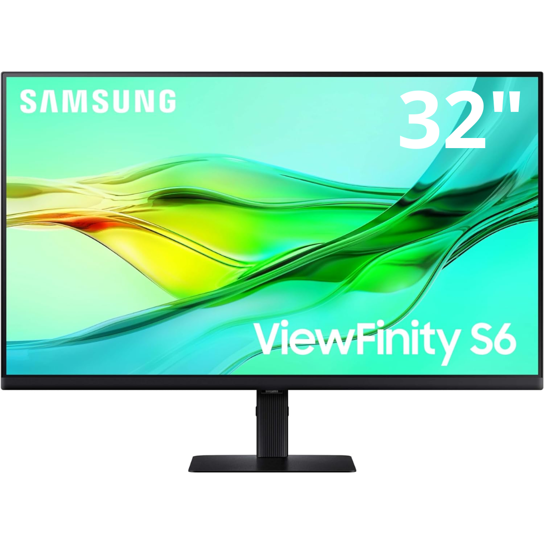 Samsung Monitor 32 Viewfinity S6 - LS32D606UANXGO (1)