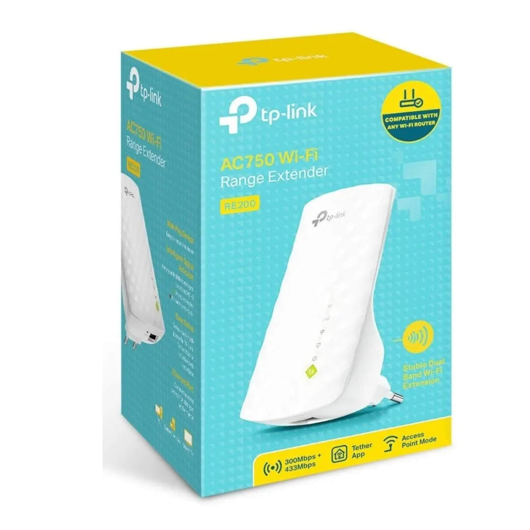 TP-LINK - EXTENSOR DE SENAL DE PARED 2,4 Y 5 GHZ - All - 4033 - TP-RE200 (5)