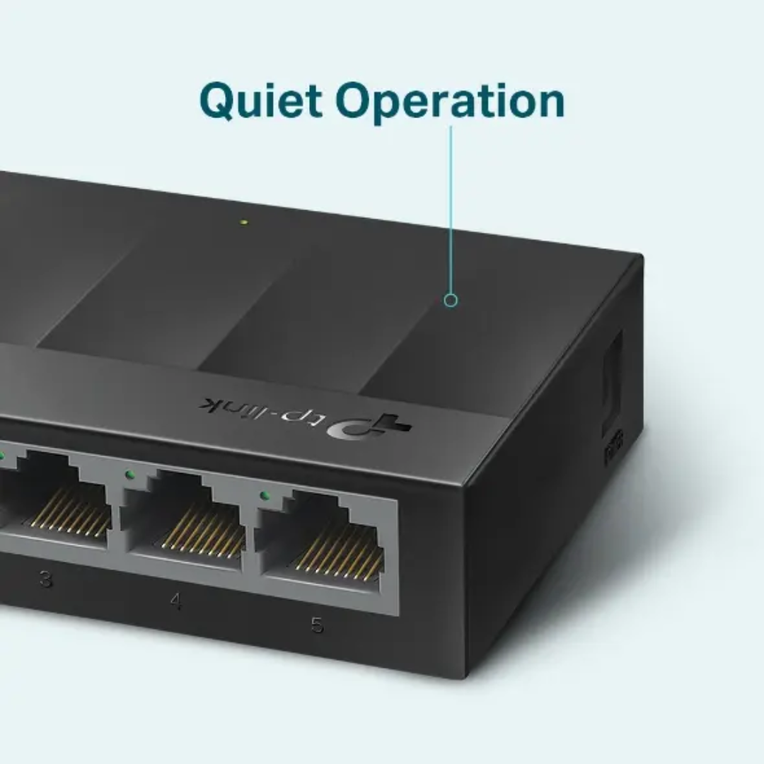 TP-LINK - SWITCH 5 PUERTOS GIGABIT NO-ADMINISTRABLE - All - 4489 - TP-LS1005G (4)