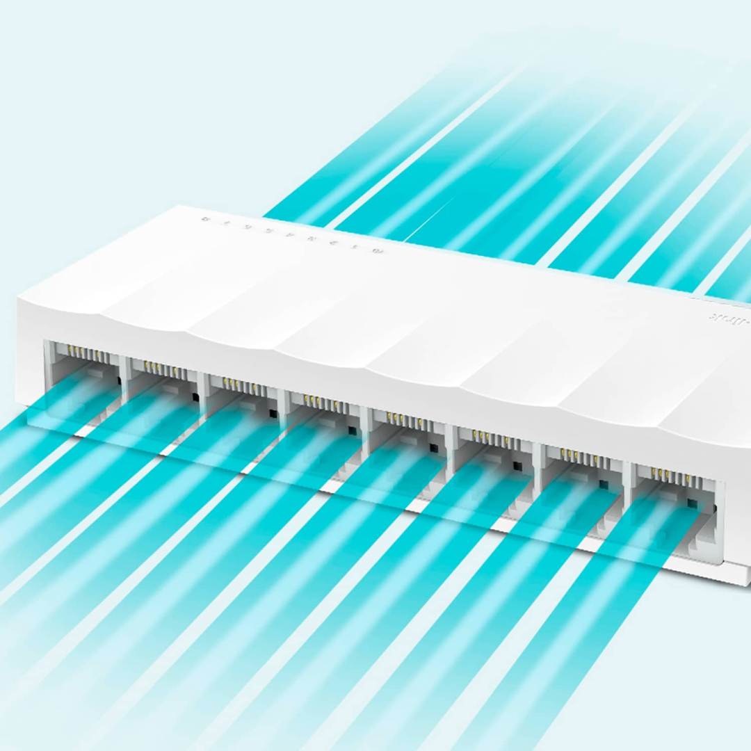 TP-LINK - SWITCH 8PUERTOS 10100MBPS NO-ADMINISTRABLE - All - 4490 - TP-LS1008 (4)