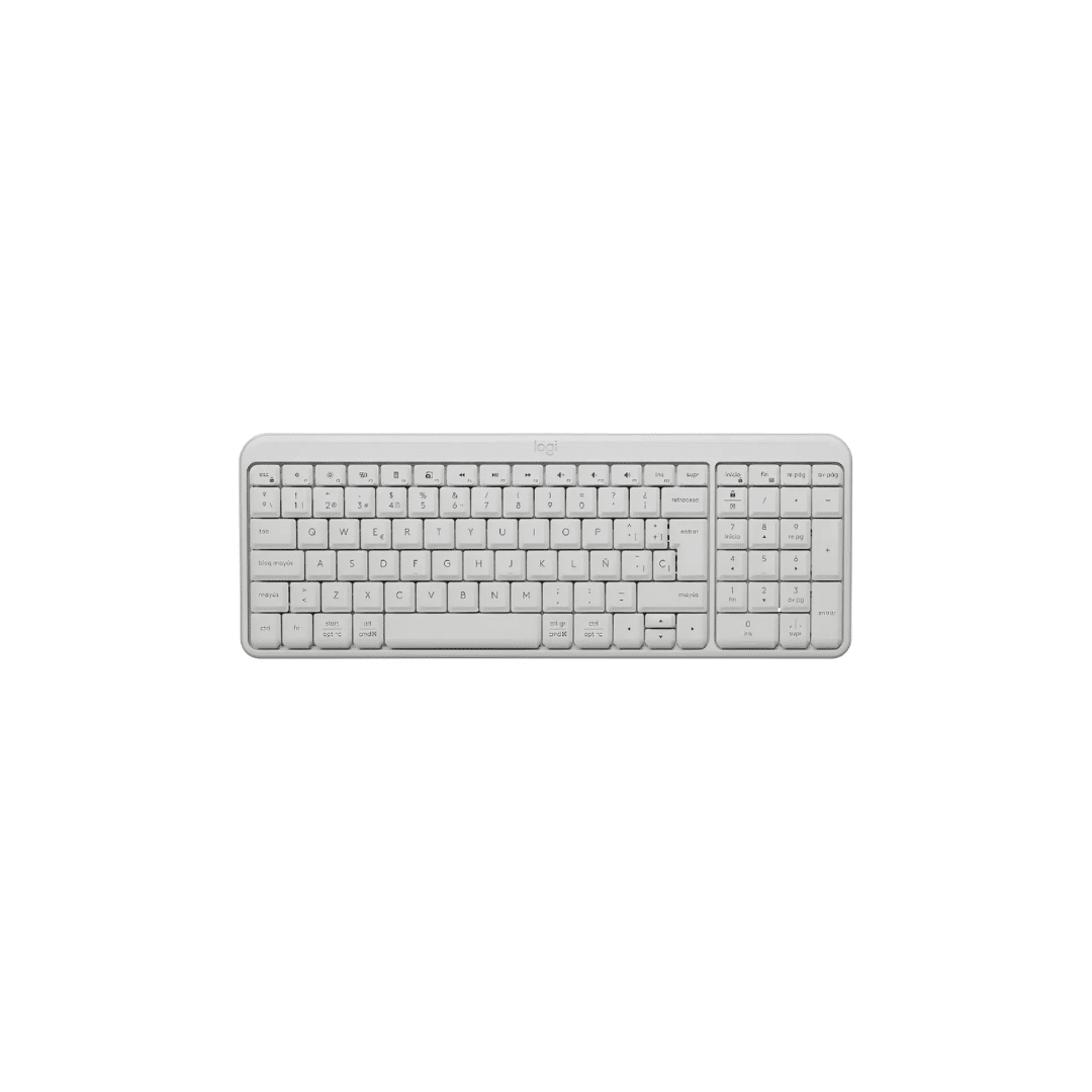 Teclado Logitech K250 Compact Bluetooth Wireless White - Teclados - 920013446 (4)