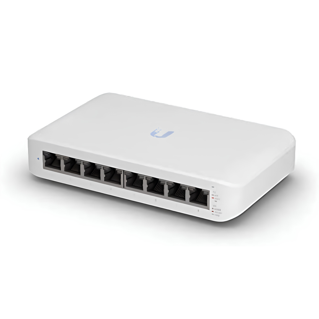 UBIQUITI - SWITCH POE, 8 PUERTOS, 4 PUERTOS GBE POE+ + 4 PUERTOS GBE 52W - All - 3404 - UB-USW-LITE-8-POE (6)