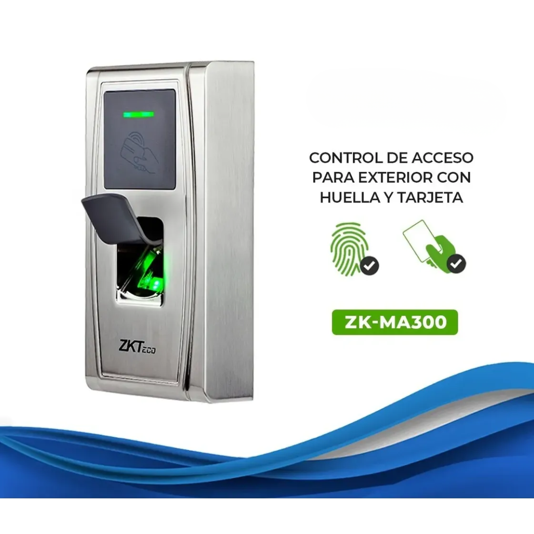 ZKTECO - CONTROL DE ACCESO HUELLA Y PROXIMIDAD - All - 744 - ZK-MA300ID (2)