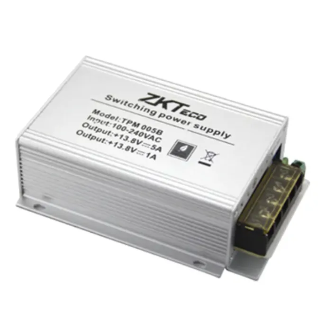 ZKTECO - FUENTE PARA CONTROL DE ACCESO 5AMP+1AM CONTINUOS - All - 762 - ZK-TPM005B (1)