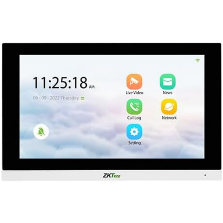 ZKTECO - PANTALLA DE VIDEO PORTERO 7 - WIFI - All - 4362 - ZK-VT07-B01-W