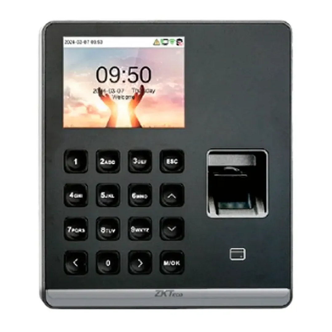 ZKTECO - TERMINAL BIOMETRICO TIEMPO Y ASISTENCIA, HUELLA Y PROXIMIDAD BLACK - All - 4360 - ZK-SENSEFP-M1-B (2)