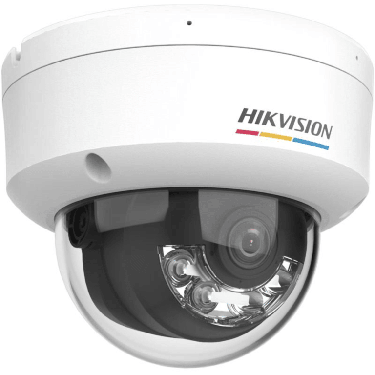 HIKVISION - CAMARA IP DOMO CON LUZ HIBRIDA COLOR VU 2MP L 28MM CON MICROFONO - All - 3833 - DS-2CD1127G2H-LIU