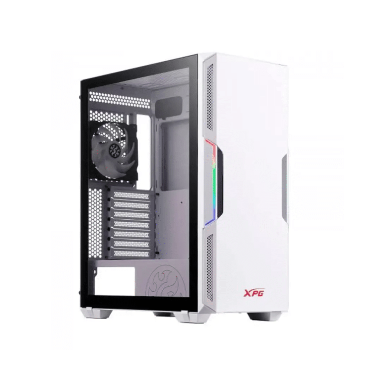 Case Gamer Adata Xpg Starker Rgb 2x Usb 3.0 1x Led Button 465x215x400mm White - 752601800 - Starker-whcww - 842243024074