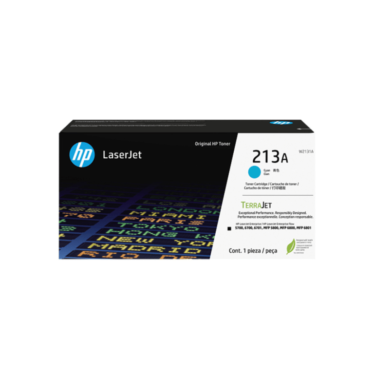 Consumible Hpinc//toner 213a Cyan Laserjet 5700/5800/6700/6800 3000 Pag W2131a - 195122822538 - W2131A