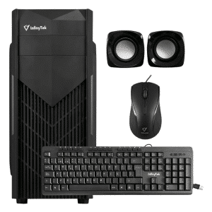 Cpu Desktop Computador De Escritorio Infinytek 5200 Intel Core I7 12700 (12va) Asus H610mf Ram 16gb Ssd 1tb 2.5"  (incluye Teclado Y Mouse Usb) Ensamblado Y Configurado