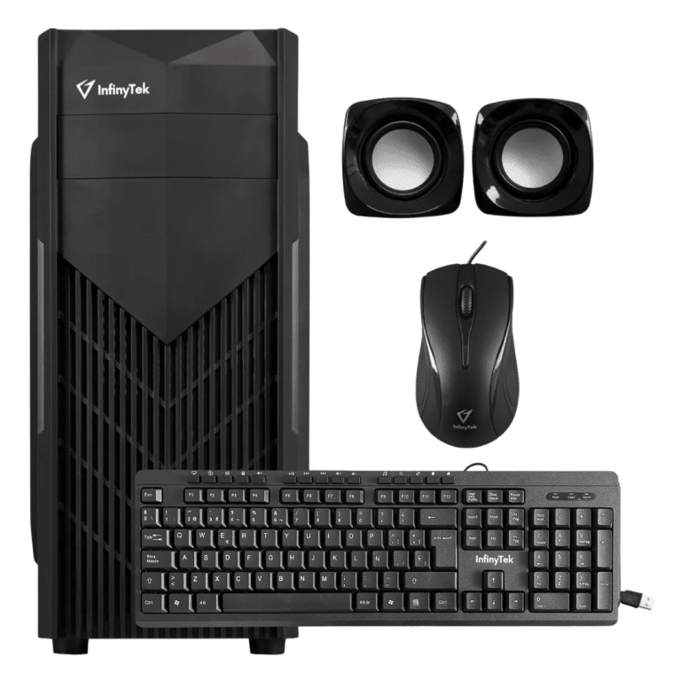 Cpu Desktop Computador De Escritorio Infinytek 5200 Intel Core I7 12700 (12va) Asus H610mf Ram 16gb Ssd 1tb 2.5"  (incluye Teclado Y Mouse Usb) Ensamblado Y Configurado