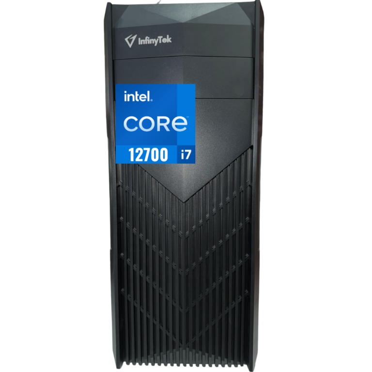 Cpu Desktop Computador De Escritorio Infinytek 5200 Intel Core I7 12700 (12va) Asus H610mf Ram 16gb Ssd 1tb 2.5"  (incluye Teclado Y Mouse Usb) Ensamblado Y Configurado