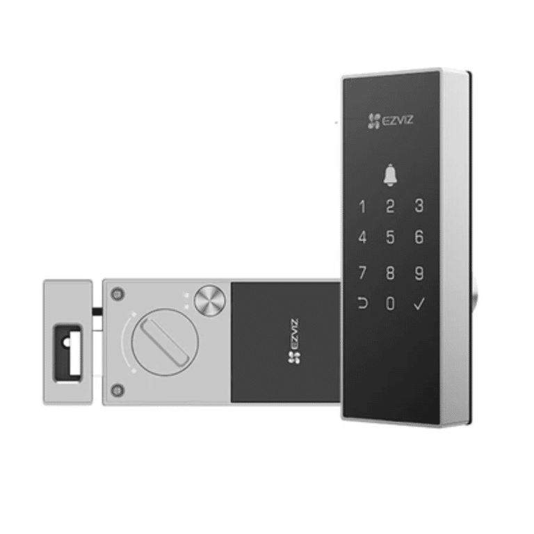 EZVIZ - DL03 CERRADURA INTELIGENTE CON TECLADO, WIFI - All - 3810 - CS-DL03-R100-WBCP-GR
