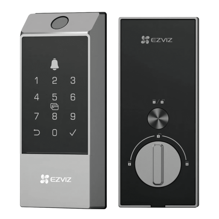 EZVIZ - DL04 CERRADURA INTELIGENTE CON TECLADO, WIFI, BLUETHOOTH Y PROXIMIDAD - All - 4273 - CS-DL04-R100-WBCP-GR