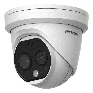 HIKVISION - CAMARA IP DOMO TERMICA 6MM DUAL 4MP PARA CONTROL DE TEMPERATURA - All - 811 - DS-2TD1217B-6/PA