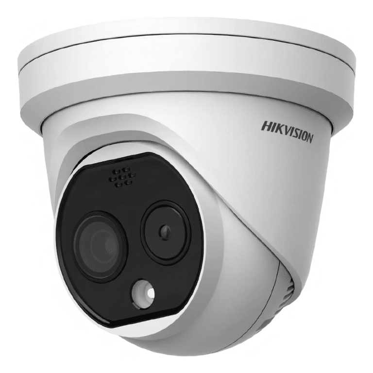 HIKVISION - CAMARA IP DOMO TERMICA 6MM DUAL 4MP PARA CONTROL DE TEMPERATURA - All - 811 - DS-2TD1217B-6/PA